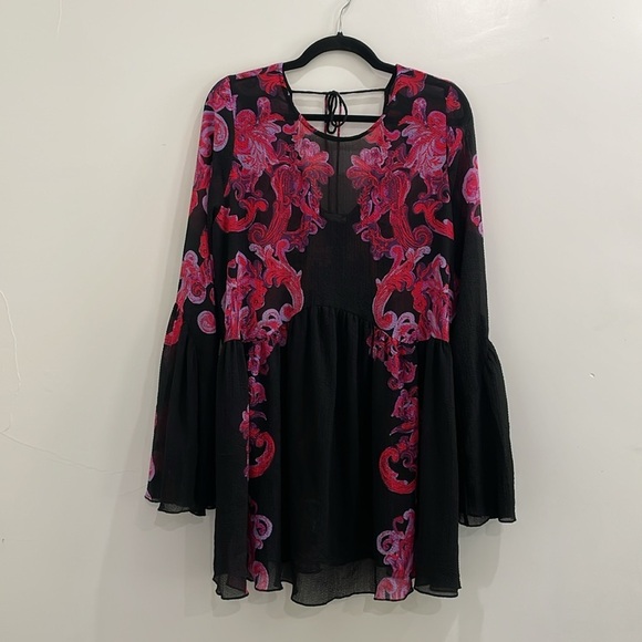 People Symphony Slip Dress Size Medium - Picture 4 of 13